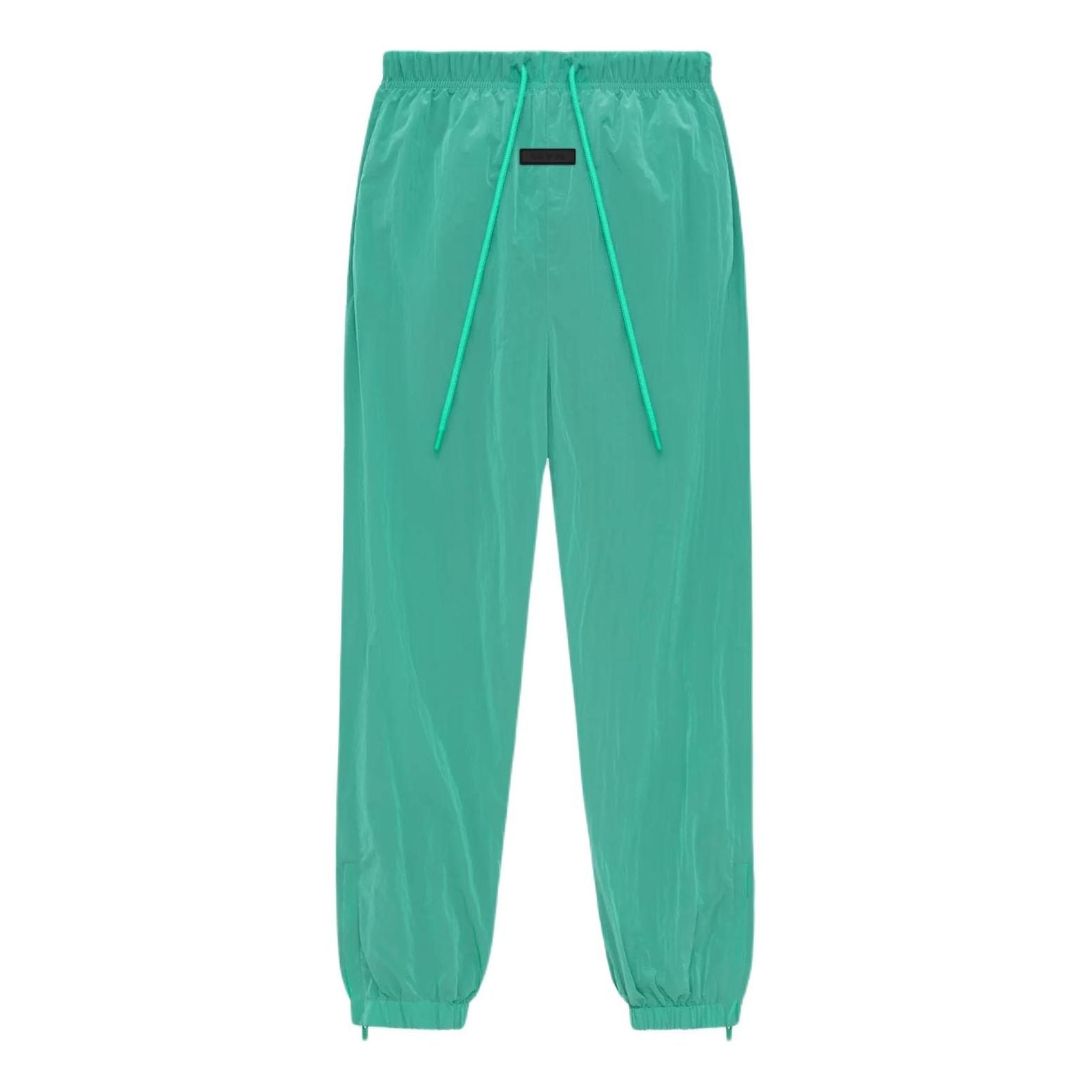 Fear of God Essentials SS24 Crinkle Nylon Track Pants 'Mint Leaf' 130SP244242F