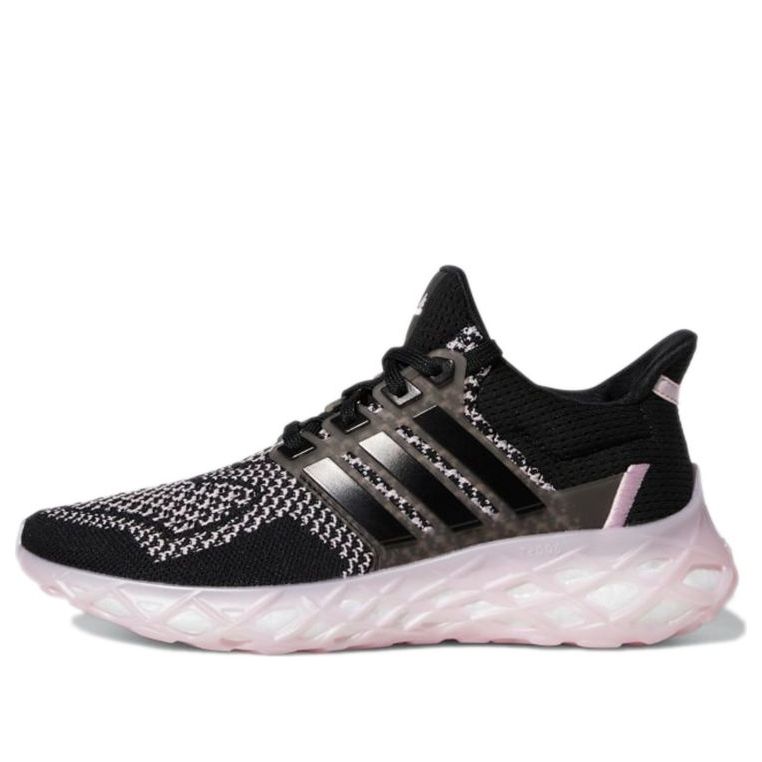 (WMNS) adidas Ultraboost Web DNA 'Black Clear Pink' GY9093