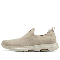 (WMNS) Skechers Go Walk 5 'Beige' 124214-TPE