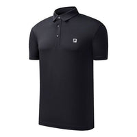 FILA Athletics LogoGolf Sports Short Sleeve Polo Shirt Navy Blue A11M035151F-NV