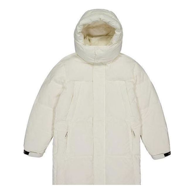 New Balance Hooded Puffer Jacket Asia Sizing 'White' NPD49031-WT