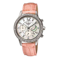 CASIO SHEEN es DR Orange/White Waterproof Orange Pink Pink Analog SHE-5018L-4A
