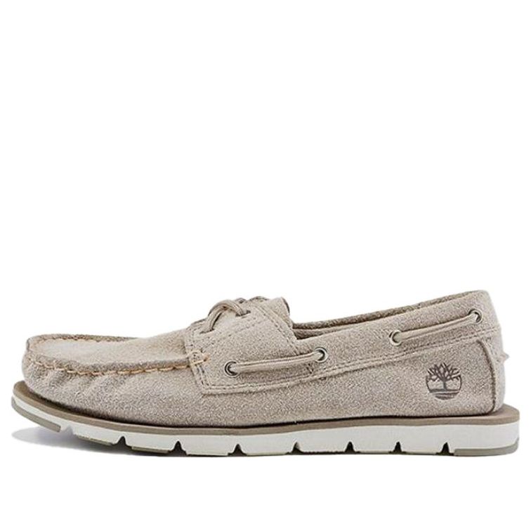 (WMNS) Timberland Camden Falls Suede Boat White A1P84