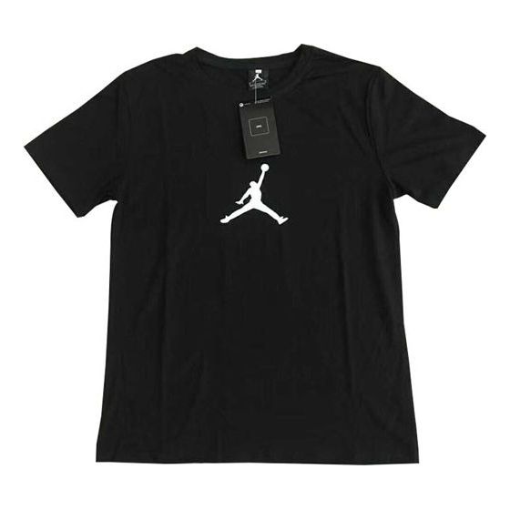 Air Jordan Flying  Sports Short Sleeve T-Shirt Men's Black 925603-010