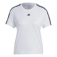 (WMNS) adidas Aeroready Train Essentials 3-Stripes T-Shirt Asia Sizing 'White Black' IC5040