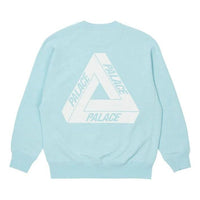 Palace Tri-Ferg Slub Crew 'Light Blue' P23CS142