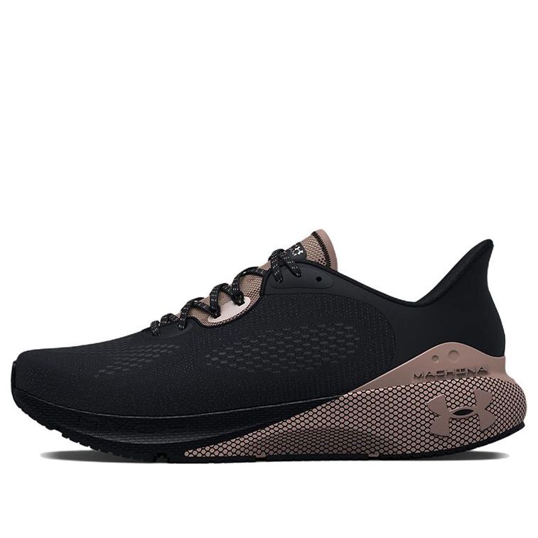 (WMNS) Under Armour HOVR Machina 3 'Black Metallic Rose Gold' 3024907-002