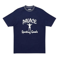 PALACE Sporty Breddas Graffiti Sports Short Sleeve Unisex Navy Blue P19ES084