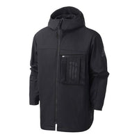 Men's adidas Sports Stylish Loose Jacket Black FM9393