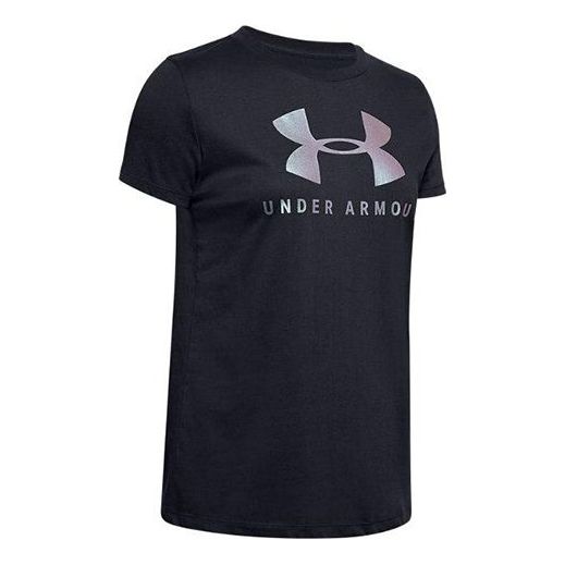 (WMNS) Under Armour Sportstyle Training Sports Black 1346844-004