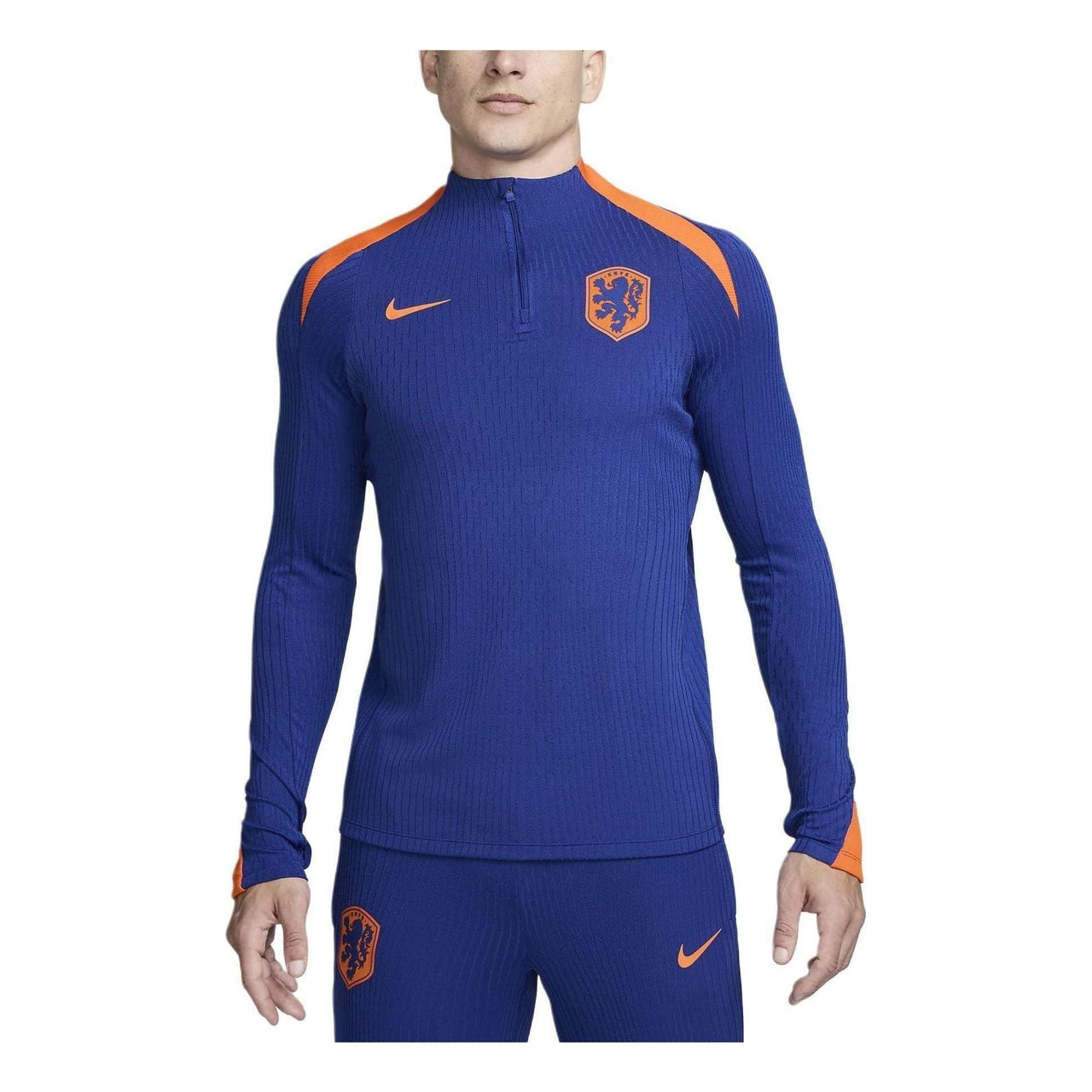 Nike Dri-FIT ADV Soccer Netherlands Strike Elite Knit Drill Top 'Royal Blue' FJ1931-455