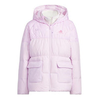 (GS) adidas Originals 2-In-1 Down Jacket 'Pink White' IQ1357