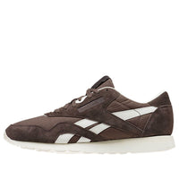 Reebok Classic Nylon Sktn Running Shoes Brown/White BD2692