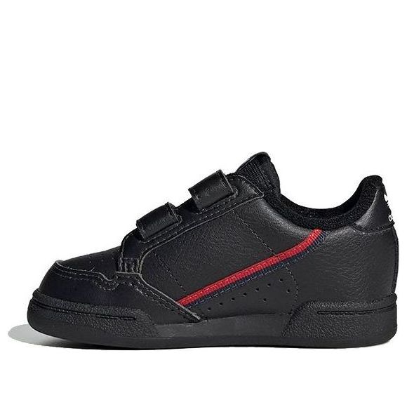 (TD) adidas Continental 80 'Black Red' EH3231
