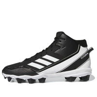 adidas Icon 7 Mid Md Cleats 'Black White' S23922