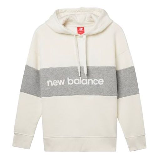 (WMNS) New Balance Logo Printing Sweatshirt White AWT93532