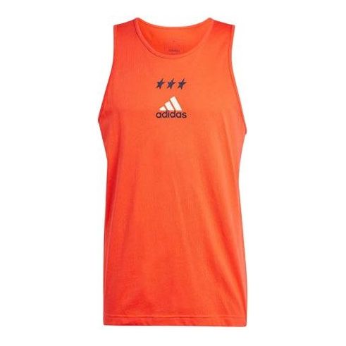 adidas Americana Graphic Tank Asia Sizing 'Orange' IR5833
