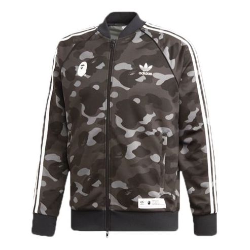adidas x A Bathing Ape adicolor Track Jacket 'Camouflage Black' DP0186