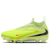 (GS) Nike Jr. Phantom 6 High Academy MG 'Hyper Crimson Limelight' HQ2042-800
