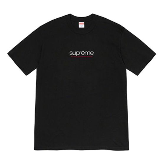 Supreme Week 1 Five Boroughs Tee LogoT SUP-SS21-406-BLK