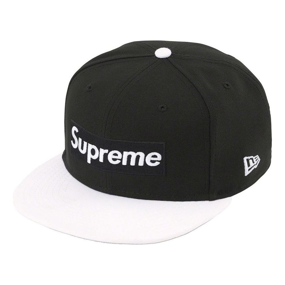 Supreme 2-Tone Box Logo New Era 'Black White' SUP-SS22-046