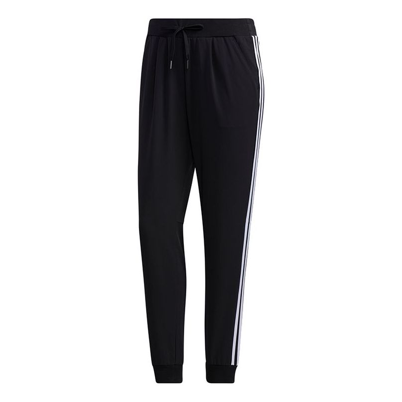 (WMNS) adidas Must Have Woven Pants Asia Sizing 'Black' GF0112