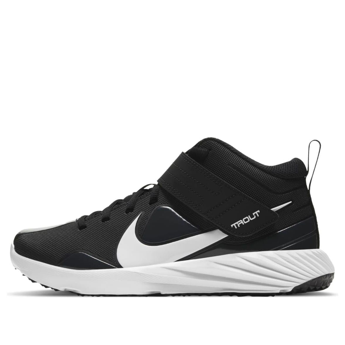 (GS) Nike Force Trout 7 Turf 'Black White' DC9217-002
