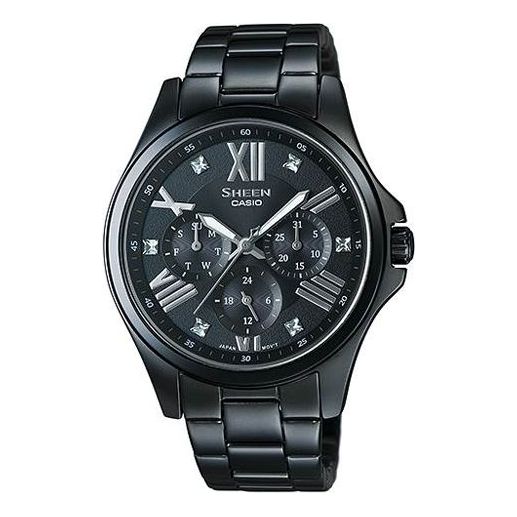 CASIO SHEEN Series Design Business Black Analog SHE-3806B-1A