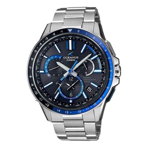 CASIO OCEANUS Series Light Gold GPS Sports OCW-G1100-1A Blue Analog OCW-G1100-1A2021