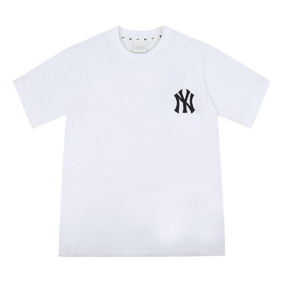MLB New York Yankees Basic Printing Short-Sleeve Tee Unisex White 31TS04031-50W