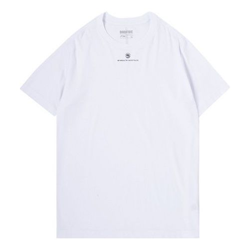 Li-Ning BADFIVE Series Basketball Sports Short Sleeve White AHSQ237-4