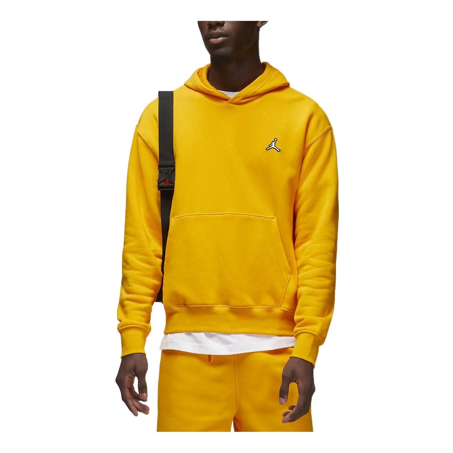 Air Jordan Logo Hoodie 'Yellow' DQ7466-705