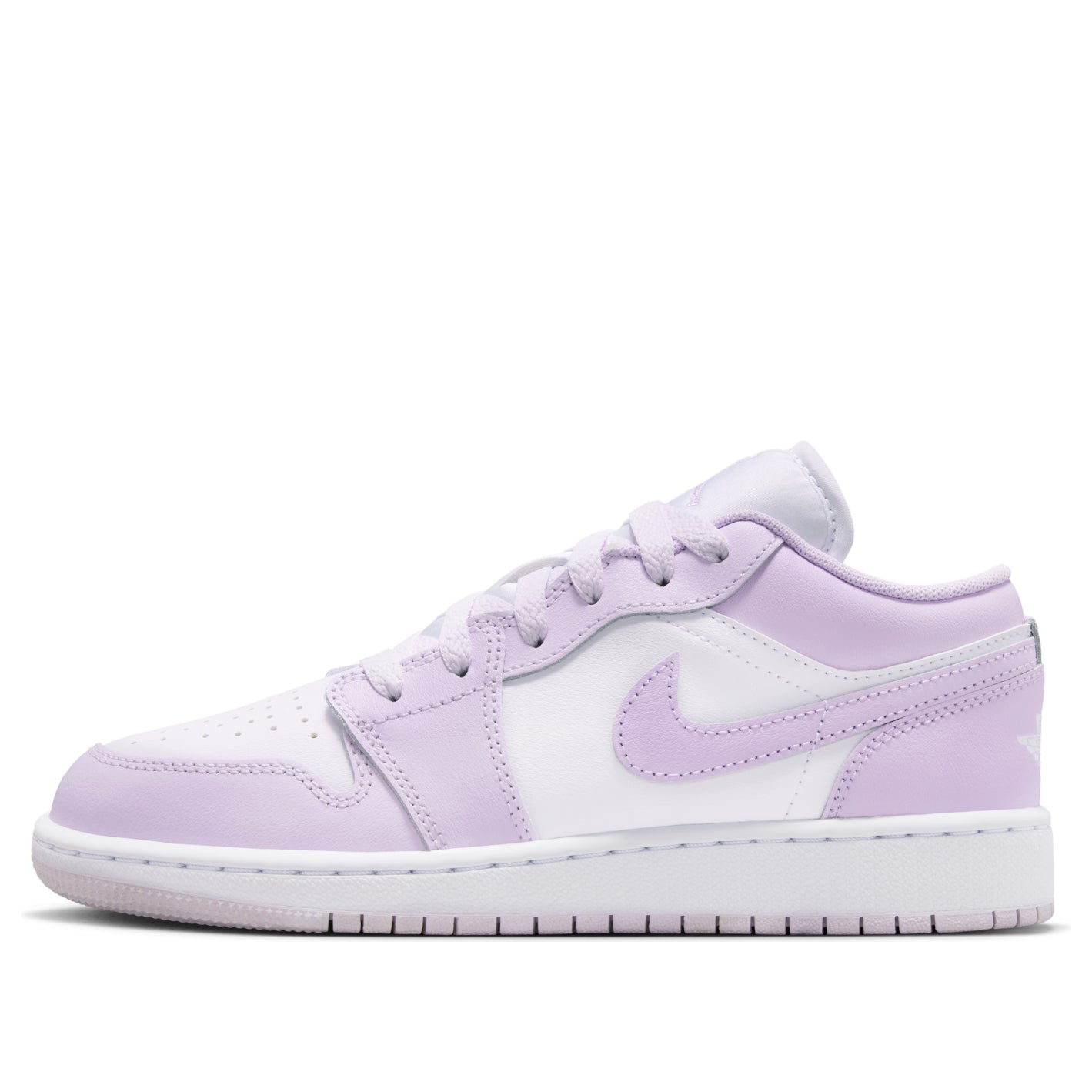 (GS) Air Jordan 1 Low 'Barely Grape Violet Mist' 553560-502
