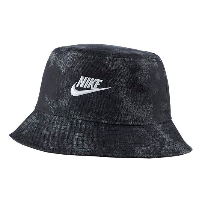 Nike Sportswear Tie-Dye Bucket Hat 'Black Grey White' DC3966-010