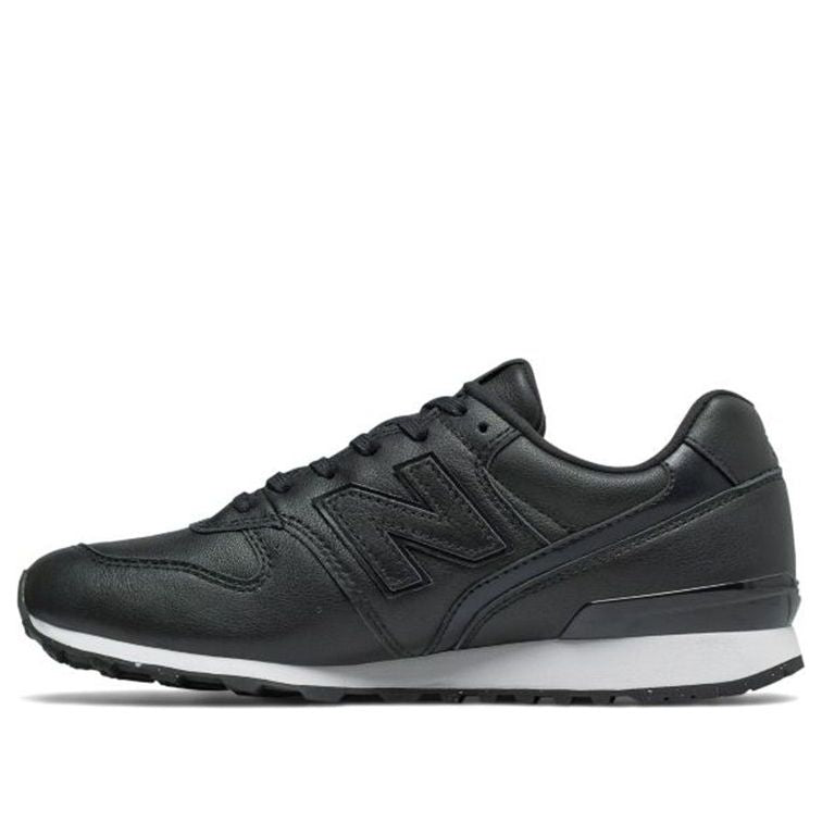 (WMNS) New Balance 696 Leather 'Black White' WL696JV