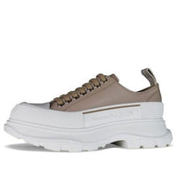 Alexander McQueen Basse Tread Slick Sneakers 'Beige White' 682418W4RJ42623