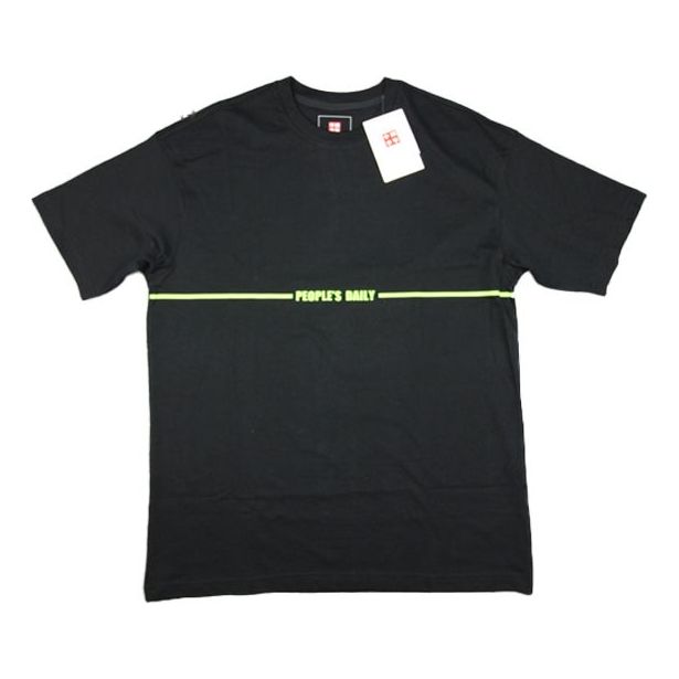 Li-Ning Crossover Casual Sports Loose Short Sleeve Tee 'Black' AHSP771-1