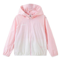 (GS) ASICS Hooded Jacket 'Pink White' 332241053058-0620