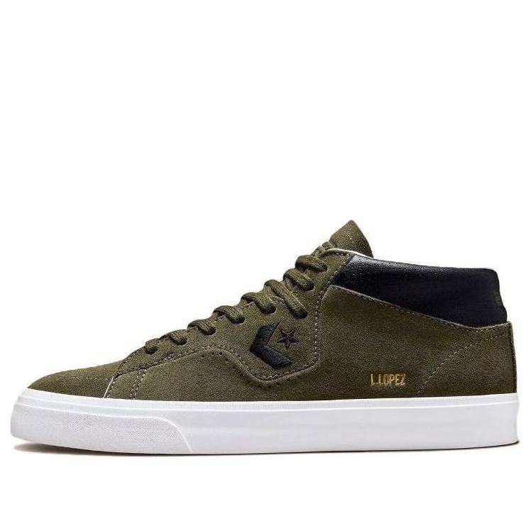 Converse Louie Lopez Pro Leather 'Army Green Black' 171981C