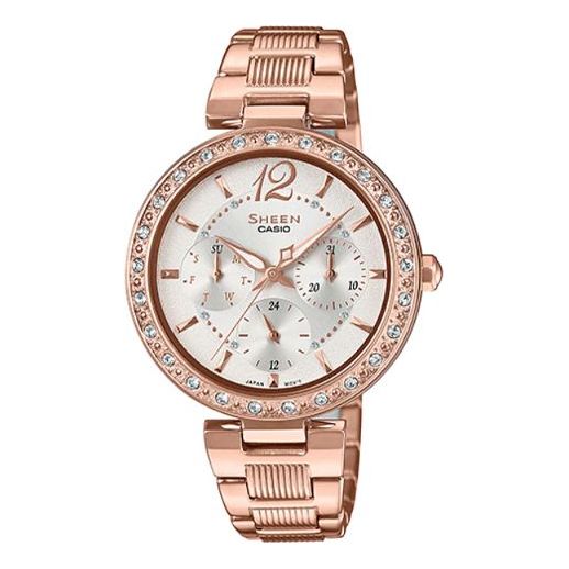 CASIO SHEEN Series Wrist Rose-Gold Rose Gold Analog SHE-3065PG-7A