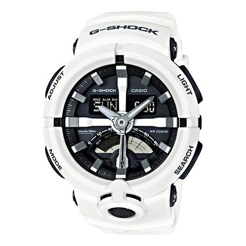 CASIO G-Shock Analog-Digital 'White' GA-500-7A