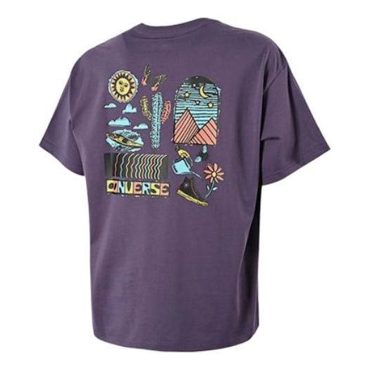 Converse Daydreamer T-Shirt Asia Sizing 'Purple' 10024728-A03