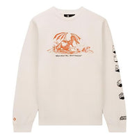 Converse x Dungeons & Dragons Crewneck T-Shirt Asia Sizing 'Egret' 10027141-A01