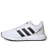 (GS) adidas originals Swift Run J 'White Black' FW1706