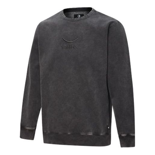 Converse Jack Purcell Crewneck Sweatshirt Asia Sizing 'Black' 10021572-A01