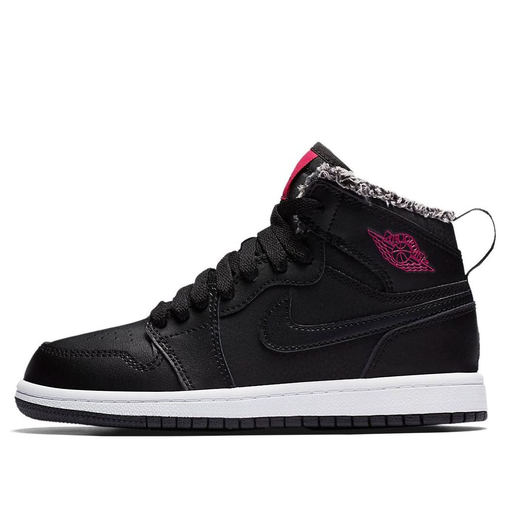 (PS) Air Jordan 1 Retro High 'Black Pink' 705321-014