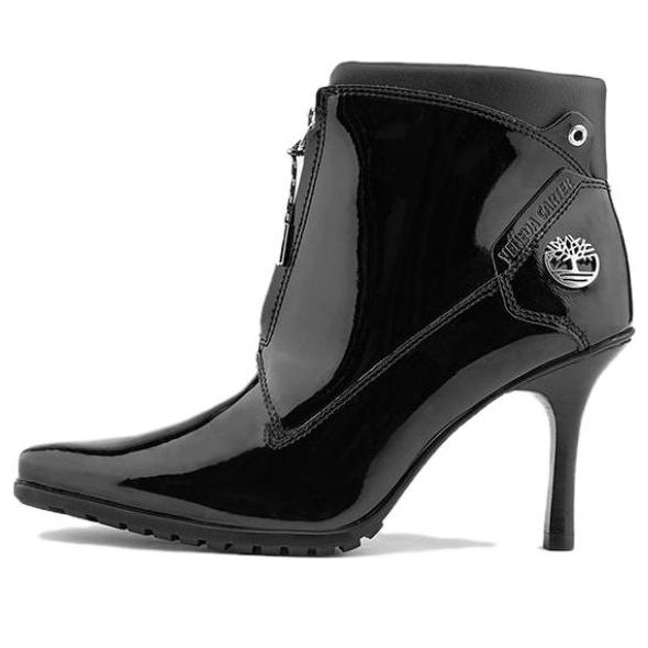 (WMNS) Timberland x Veneda Carter Zip Boots 'Black Patent Leather' A69TBW
