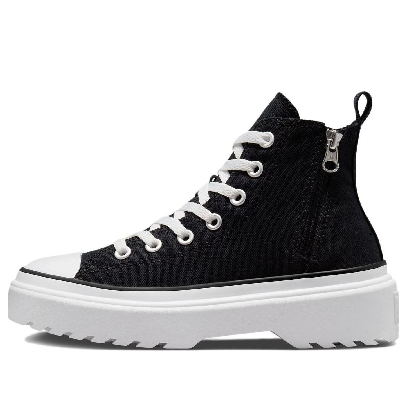 (GS) Converse Chuck Taylor All Star Lugged Lift Platform High 'Black White' A03011C