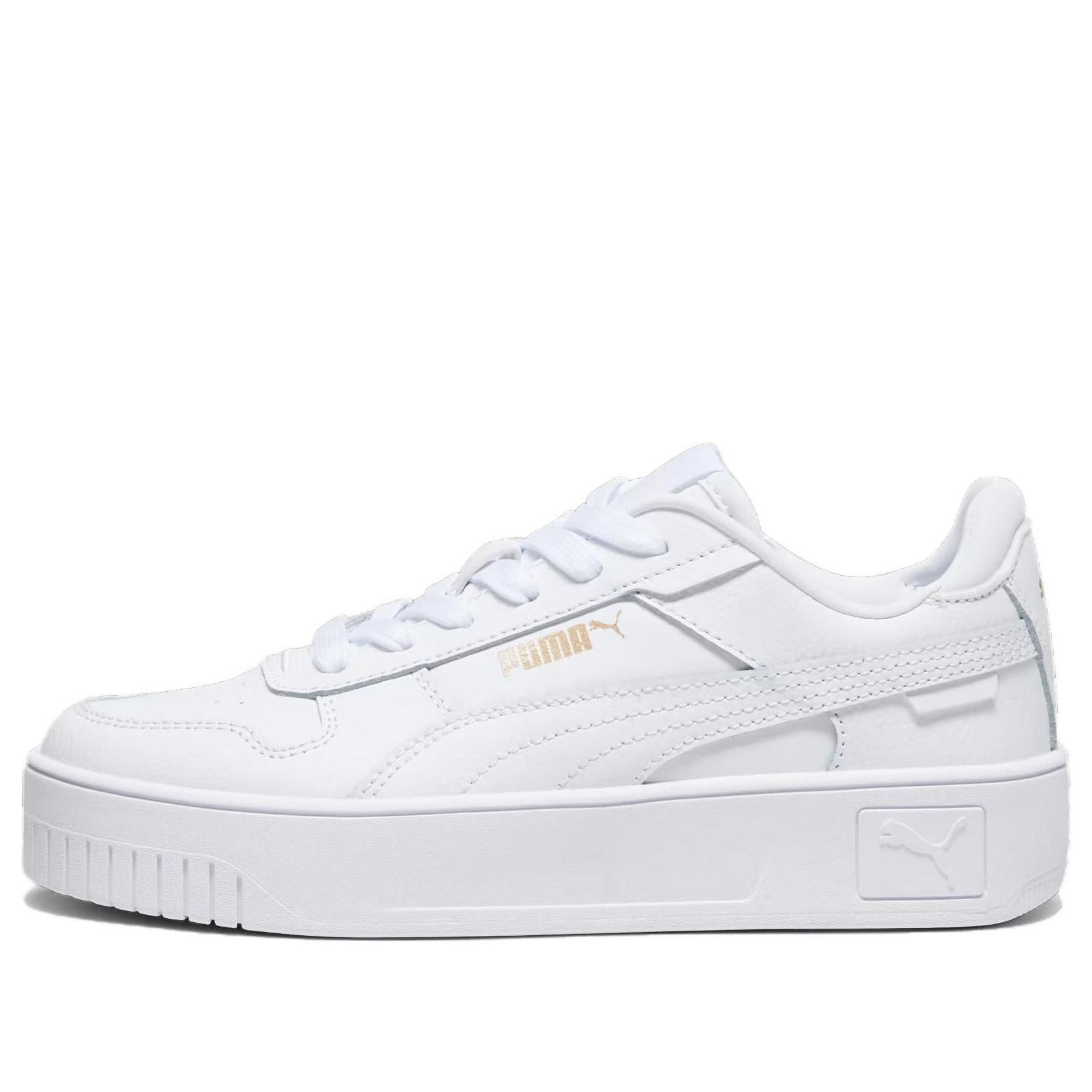 (GS) PUMA Carina Street Shoes 'White' 393846-01