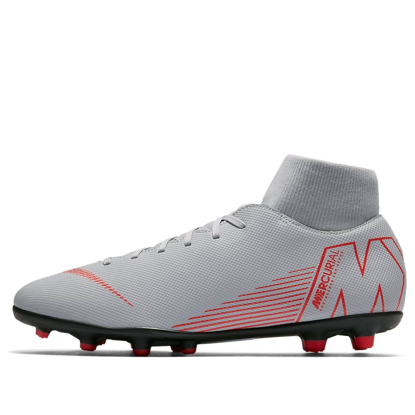 Nike Mercurial Superfly 6 Club FG MG 'Wolf Grey Crimson' AH7363-060